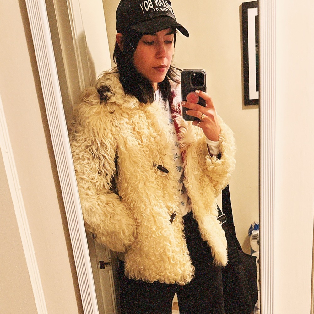 Rare Vintage Shearling Fur Jacket